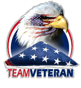 Team Veteran LLC medium logo with Shadow and no Service Emblems
